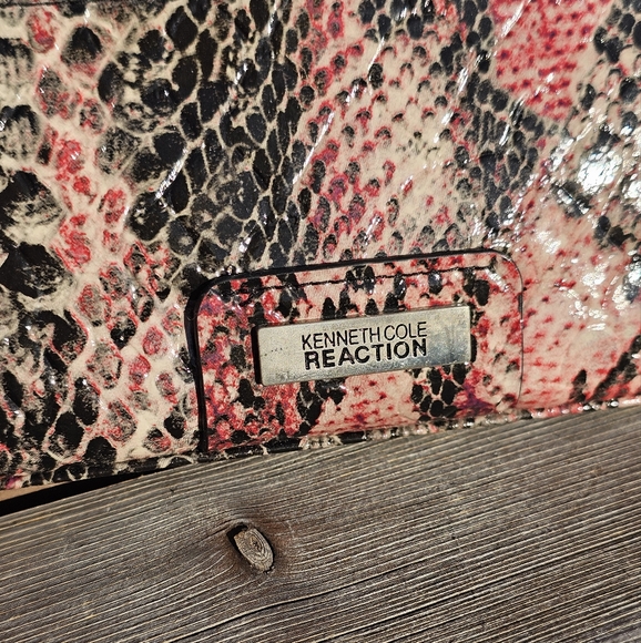 Kenneth Cole Reaction python print wristlet - Picture 2 of 7